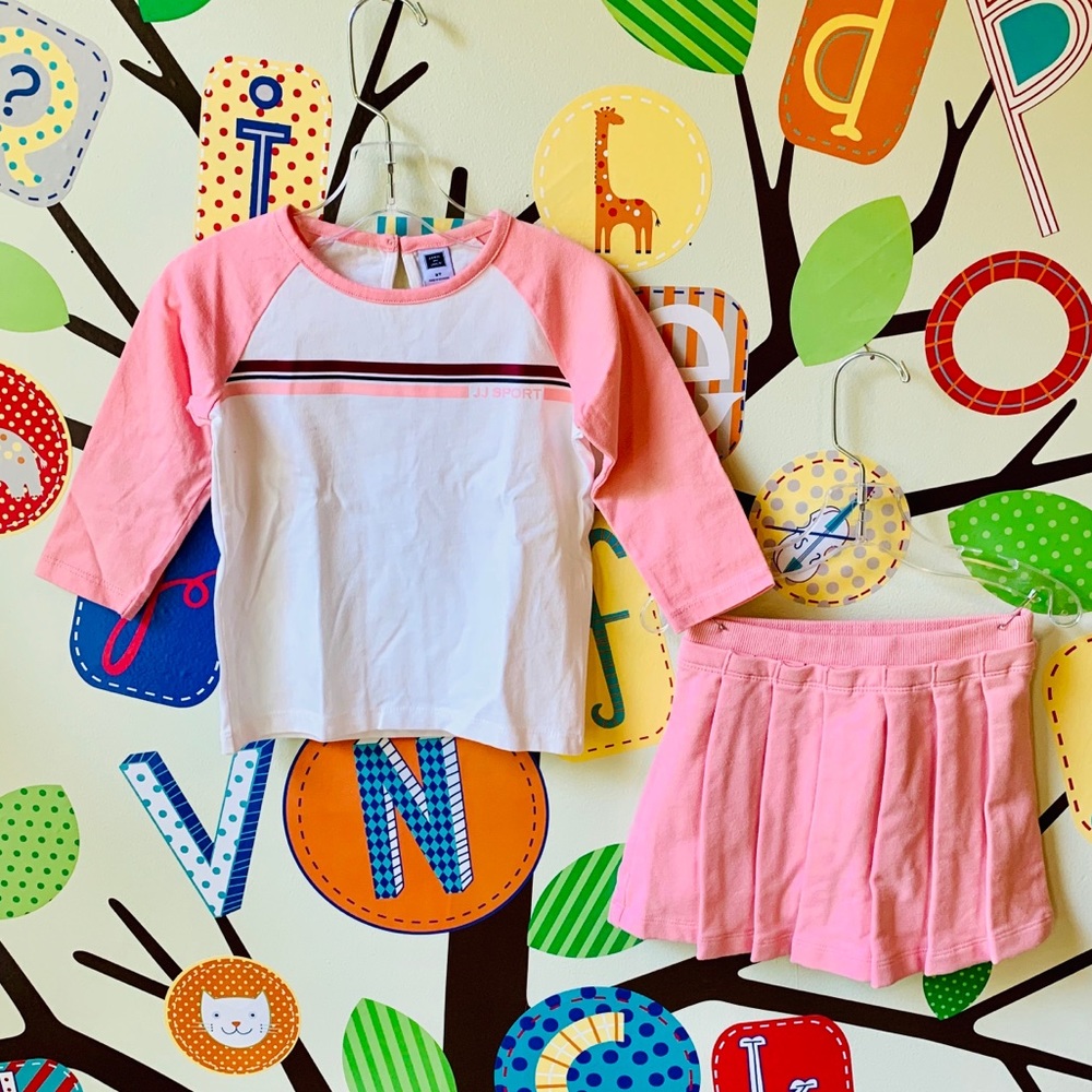 Janie and Jack Skirt and Top Set 18-24/2T NWT